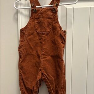 Carter's Rust Corduroy Overalls